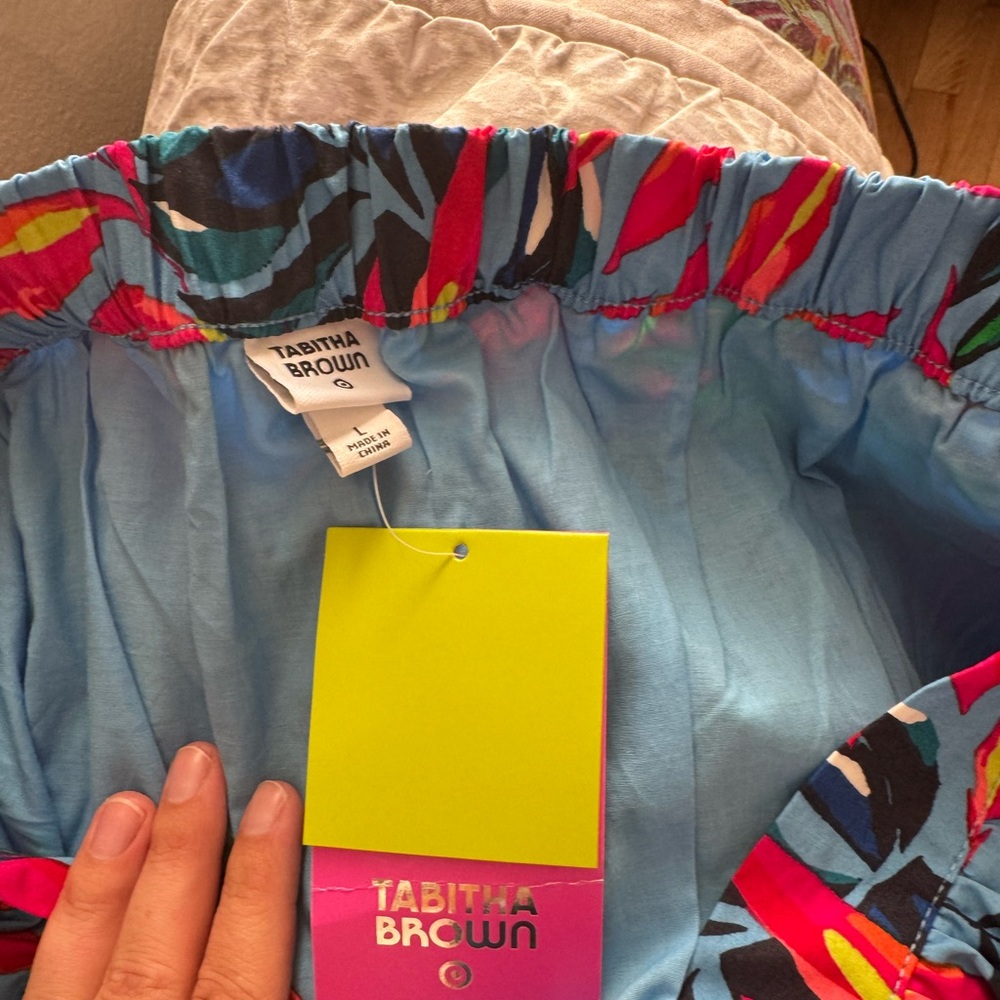 Tropical Print Midi Skirt - Picture 3 of 5